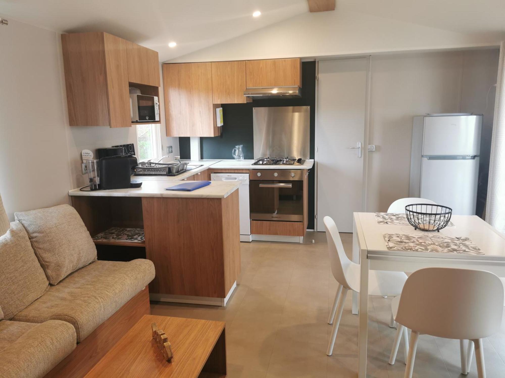 Mobilhome Vue Ocean La Costa Breizha Quiberon Exteriör bild