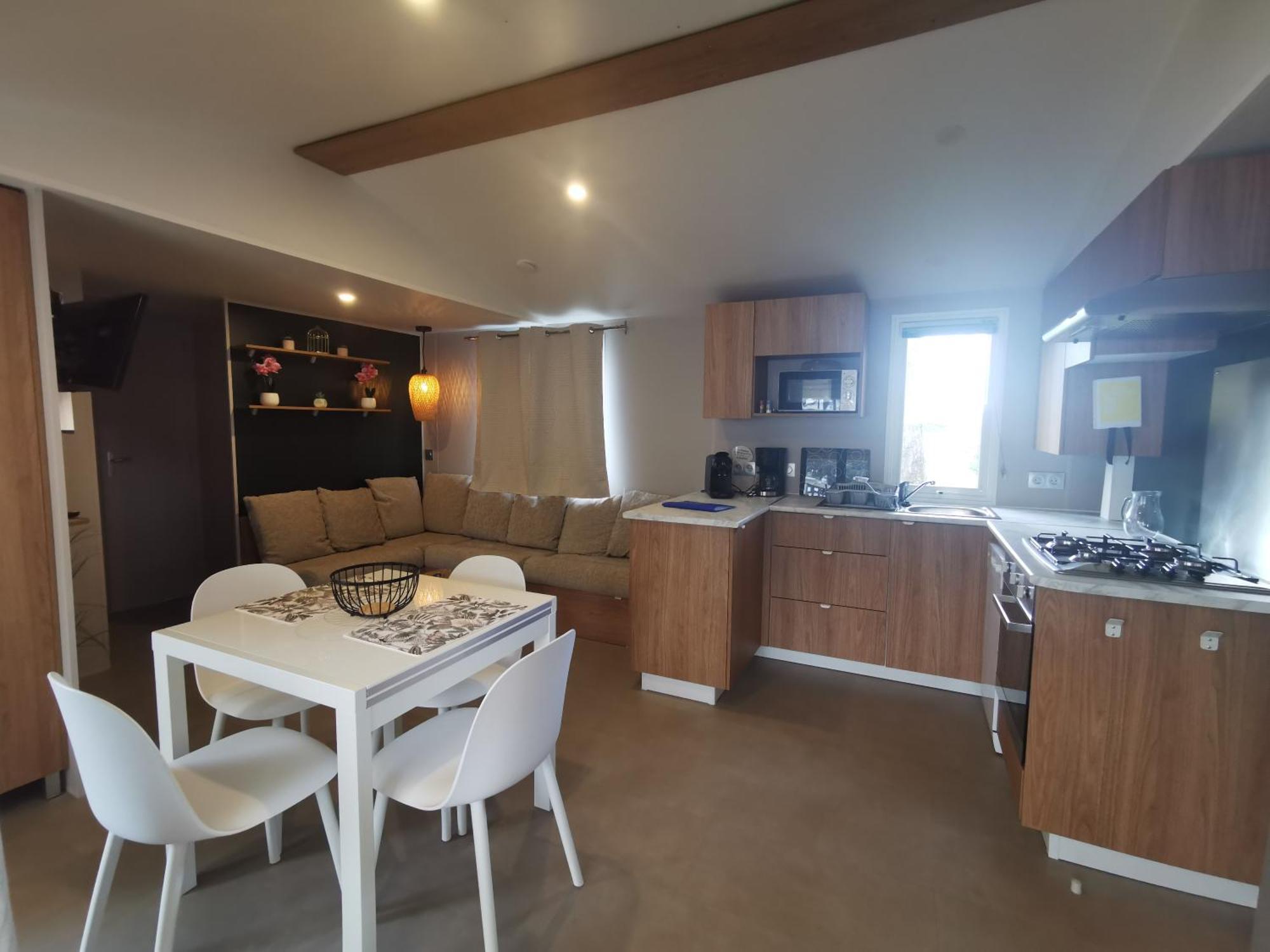 Mobilhome Vue Ocean La Costa Breizha Quiberon Exteriör bild