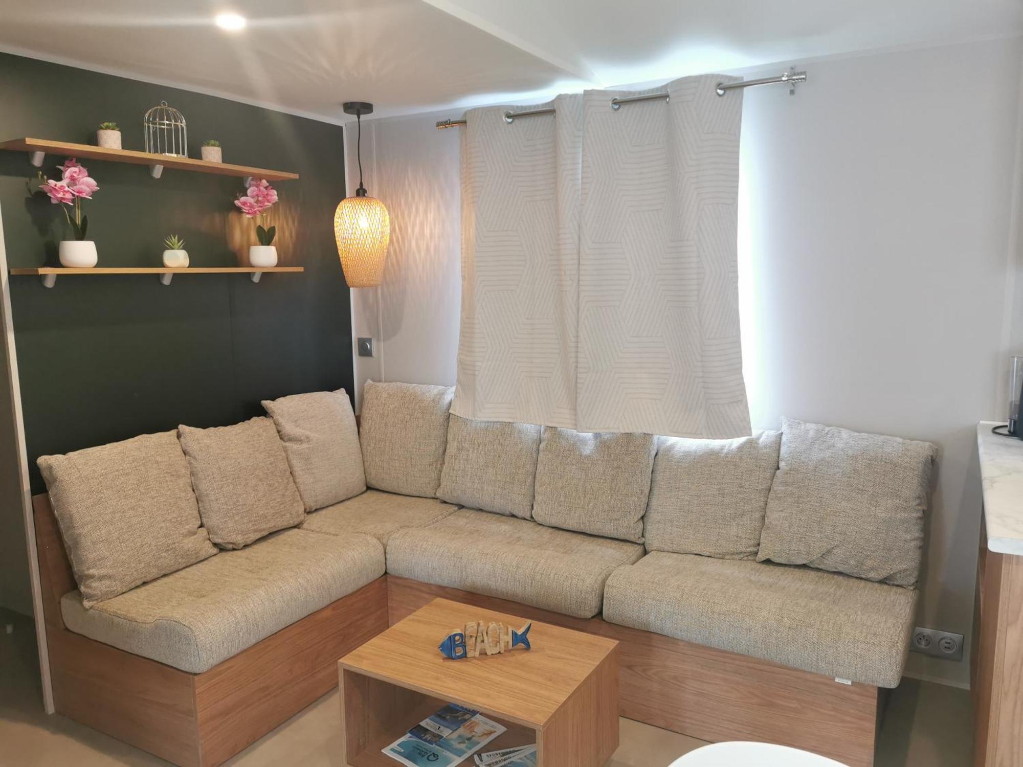 Mobilhome Vue Ocean La Costa Breizha Quiberon Exteriör bild