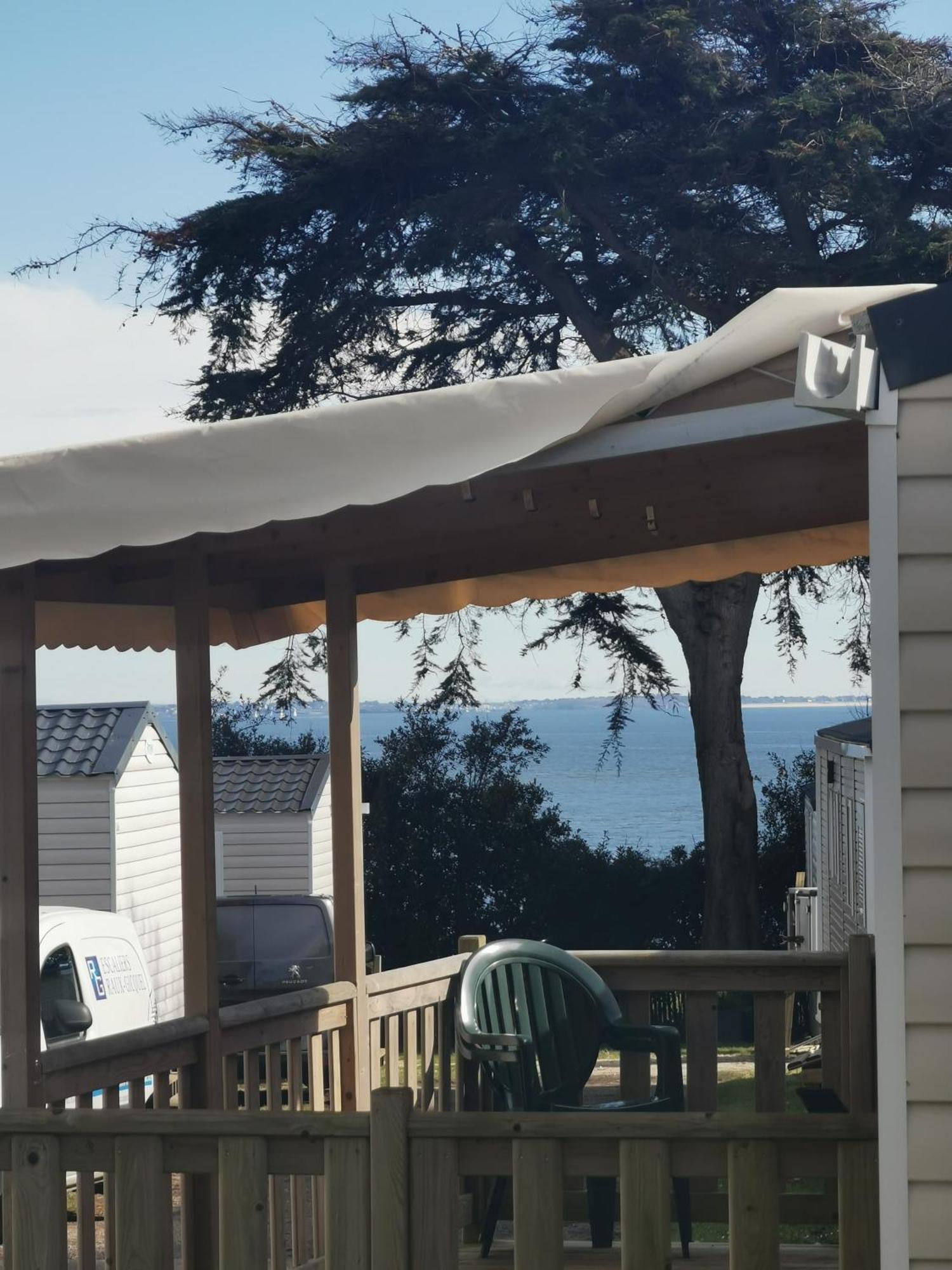 Mobilhome Vue Ocean La Costa Breizha Quiberon Exteriör bild